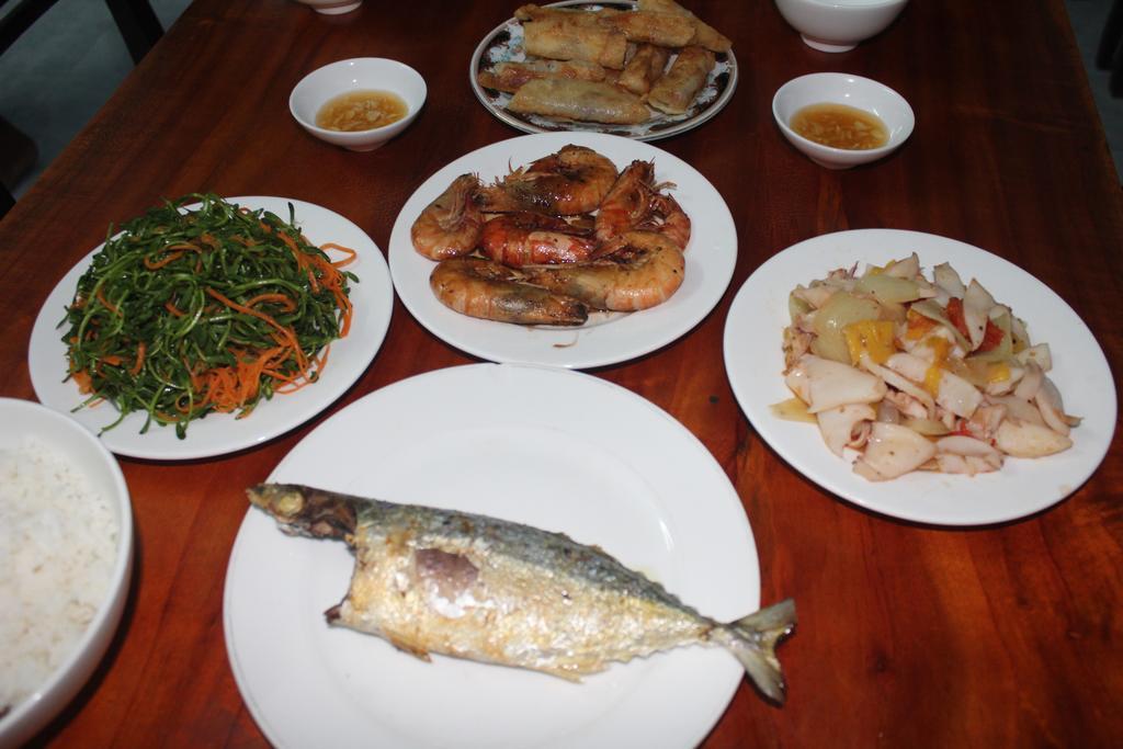 Bai Huong Cu Lao Cham Homestay Tân Hiệ Exteriör bild